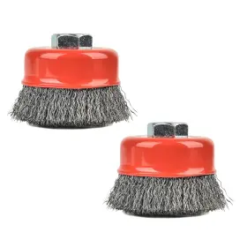 AA017-SP A-A IN Carbon Steel Crimped Wire Wheel Cup Brush Set