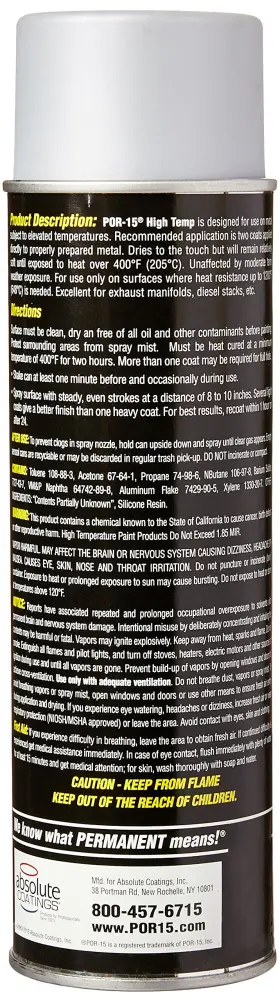 POR-44318 ABSOLUTE COATINGS High