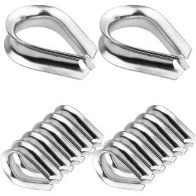 793740357144 ACONNET Wire Rope Thimbles Cable Steel Thim