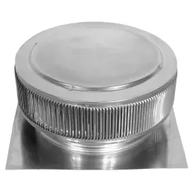 313110523537 ACTIVE VENTILATION Mill Finish Roof Vent Moving