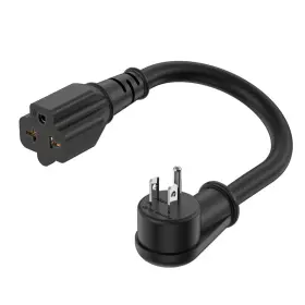 0051 ADCAUDX Right Angle Plug Adapter Amp