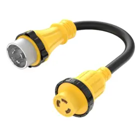 975008760796 ADCAUDX Marine Shore Power Adapter Cable Amp