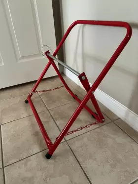 695-01-RED ADIRPRO Single Axle Cable Caddy Steel Wire