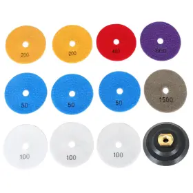 WA3036330UR Diamond Polishing Pads Set Granite Concrete Kit