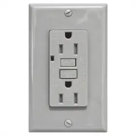 010585000104 AH LIGHTING Gfci Outlet Standard Tamper Duplex