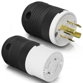 L1420C-20P AIDA Nema Locking Plug Connector Twist Generator