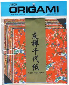 YW-111 AITOH Yuzen Chiyogami Set Sheets