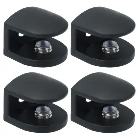 JYD3025B-4P ALISE Glass Shelf Bracket Clamp Wall