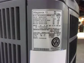 ACC20303 AMERICAN STANDARD Central Air Conditioner Condenser #2