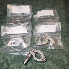 ANDRON AC13HH4075 Sanitary Vacuum Clamp Fitting Clover