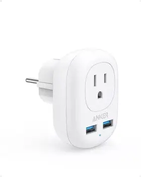 A9211-WHITE ANKER Travel Powerextend Usb Plug Power Adapter