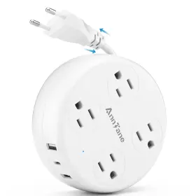 797606891841 ANNTANE Travel Plug Adapter Europe