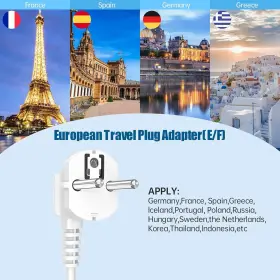 ZYC11 ANNTANE Travel Plug Adapter Extension #2