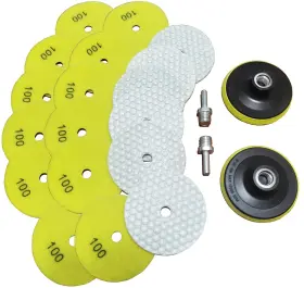 DPPD0104G100SX12 ANTENGDATOOL Diamond Polishing Pads Granite