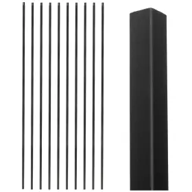 ST-04 AOTREE Iron Balusters Hollow Spindles Staircase Box