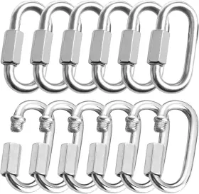 HLUS-QUICKLINK-M6-12-200609 APACALI Steel Carabiner Link