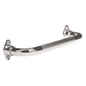 Aquasense 785-136us Knurled Chrome Grab Bar With Rotating Flange 24 Inches/60.96 Cm