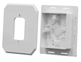8081F ARLINGTON Siding Box Fixtures Receptacles Cover Flang