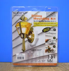 8131-1 ARLINGTON Siding Mounting Box Lap Kit