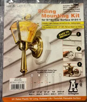 B001S2WPCK ARLINGTON INDUSTRIES Wall Plate Siding Shingles