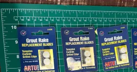 01698 ARTU USA INC Tungsten Carbide Grout Rake Blade
