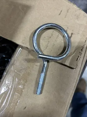 BR150 ATHENA MECHANICAL SUPPLY Bridle Ring Thread Zinc #2
