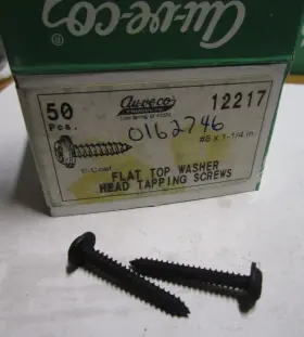12217 AUVECO Phillips Flat Washer Head Tapping Screws #2