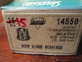 14550 AUVECO Door Hinge Bushing Outside Inside #3