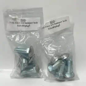 5242 AUVECO Bumper Bolt Rd Cap Zinc