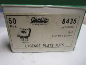 8435 AUVECO License Plate Nut Gm #2
