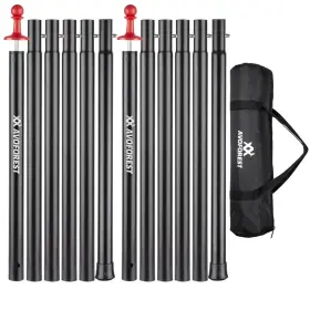 TMG01 AVOFOREST Tent Poles Tarp Camping