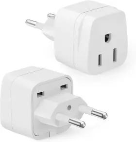 LMTA002B427NPVH BATES CHOICE Travel Plug Adapter Pack Europe