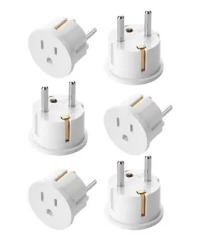 UVXZ006B352VQ BATES CHOICE Travel Plug Adapter Pack