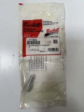 571802 BECKETT Bulkead Styles Fitting Kit
