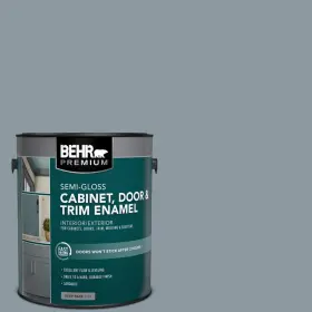 712001 BEHR PREMIUM Teton Semi Interior Exterior Cabinet Door