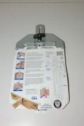 TRM400 BENCH DOG TOOLS Joist Loc Hanger Bracket Tool #2
