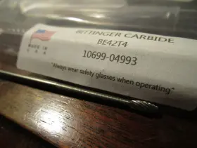 BE42T4 BITTINGER CARBIDE Bur Oal Uc #2