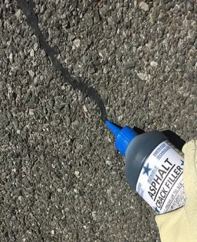 696594136227 BLUE STAR Flexible Asphalt Crack Filler Tools #3
