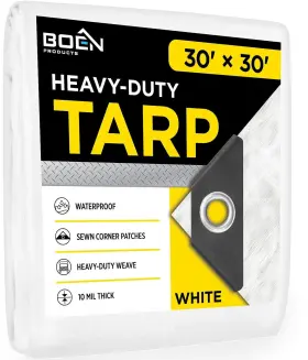 Heavy-duty-tarps BOEN Tarp Waterproof Cover Mil