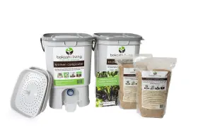 BL-SK2B BOKASHI LIVING Composting Starter Bins Kit