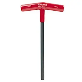 Bondhus 4mm-13360 13360 - 4.0mm Hex T-handle 5.3 Inch 1ea