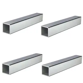 Bopaodao Bo-4-bxgfg-2525t1.5-300mm Stainless Steel Square Tubing 25mm X 1.5mm 300mm 4 Pack Polished