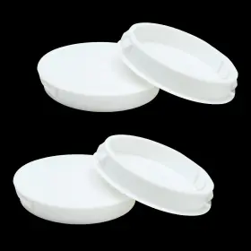 Boporeae Hp-w-60 2-3/8 In/60 Mm Plastic Plugs For Round Holes White Flush Type Metal Panel Kn