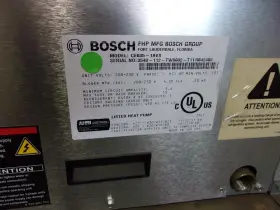 ACC17283 BOSCH Central Air Conditioner Handler #2