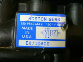 EK71DA00 BOSTON GEAR Air Control Valve #3