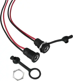 PJCSTW-10A-5 Luorng Power Jack Cord Socket Female Mount #2