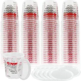 445018749764 Cups Lids Pint Paint Mixing