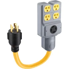 WAE-KANAYU-2594 Rv Generator Adapter Extension Cord