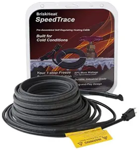 696859236556 BRISKHEAT Speedtrace Extreme Heating Cable Watts