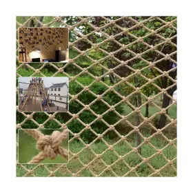 8MM-8CM BUNIFA Safety Hemp Rope Net Kids Climbing Tree House